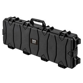 Geanta rigida tip troliu pentru arma Fosco 102 cm - Negru
