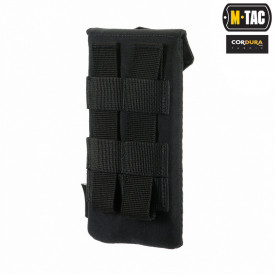 Husa smart phone medie Elite Hex - Negru 