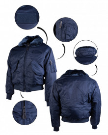  Jacheta CWU Swat cu guler detasabil - Navy
