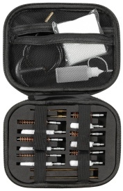 Kit de curatare pistol multi-calibru cu etui - Negru