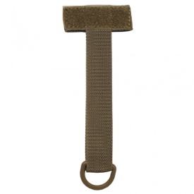 Lant pentru chei cu adaptor MOLLE - Coyote