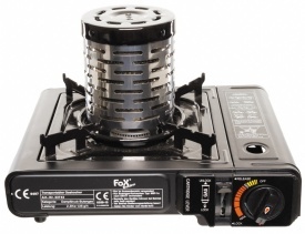 Mini radiator portabil pentru aragaz de camping