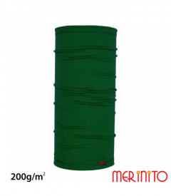 Neck Tube Merinito 200g lana merinos - Verde