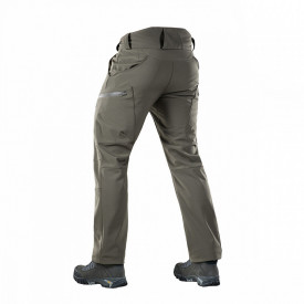 Pantaloni Soft Shell Winter - Oliv