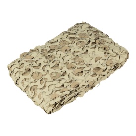 Plasa camuflaj cu sustinere 3 x 3 M - Desert