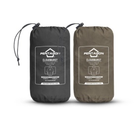 Poncho Pentagon Cloudburst - Negru