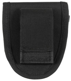 Port pentru catuse cu inchidere cu Velcro - Negru