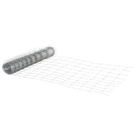 Rola plasa de sustinere 26 x 1.2 m zincata - Argintiu
