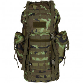 Rucsac BW Combat MOLLE 65 l cu tija de aluminiu - M95 CZ camo