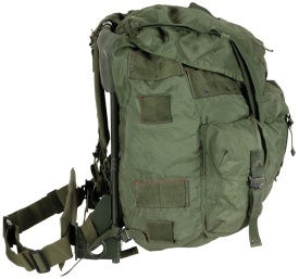 Rucsac militar US ALICE mare cu cadru utilizat - Oliv