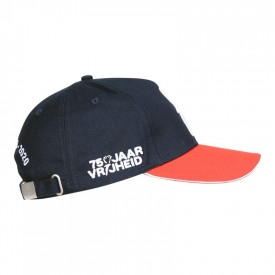 Sapca Baseball 75 jaar vrijheid white - Albastru