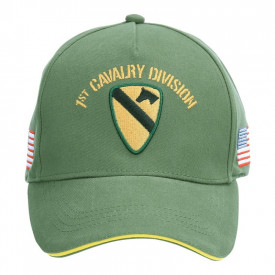 Sapca Baseball US Cavalry WWII 3D - Verde