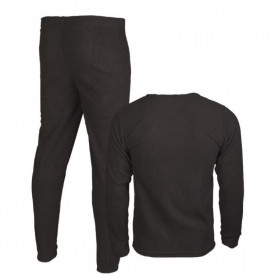 Set polartec fara guler - Negru