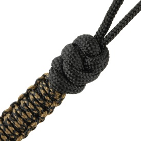 Snur cutit Temblak Scandinavian Manaz - Negru