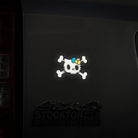 Sticker M-Tac Hello DEAD Kitty reflectorizant