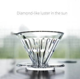Timemore Dripper Plastic Cristal Eye 00 (1 cup) - Transparent