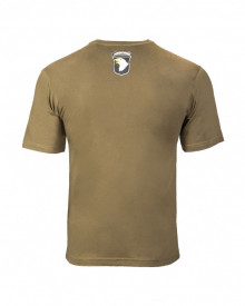 Tricou barbati divizia 101 aeropurtata - Oliv
