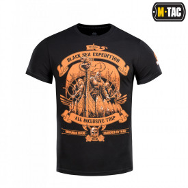 Tricou Black Sea Expedition - Negru