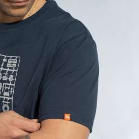Tricou Pentagon Ageron Build Your Gear - Navy