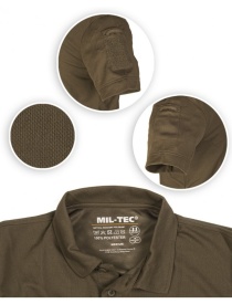 Tricou Polo Quick Dry - Oliv