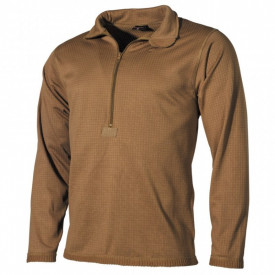 Tricou US cu maneca lunga - Coyote