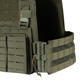 Vesta tactica Cordura QR plate carrier laser‑cut - Oliv