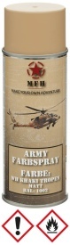 Vopsea militara mata spray 400 ml - WH Kaki Tropics