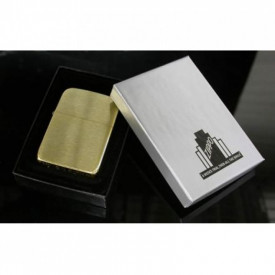 Zippo Brushed Brass 1941 Replica Gold