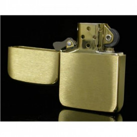 Zippo Brushed Brass 1941 Replica Gold - Img 2