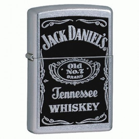 Zippo Jack Daniel´s Street Chrome