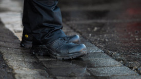 Bocanci militari Haix Black Eagle Safety 50 Mid - Negru