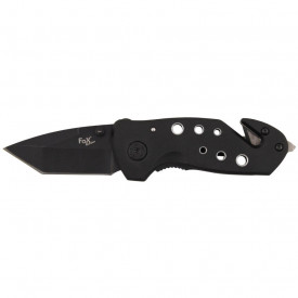 Briceag cu maner din metal - Negru