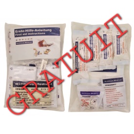 Buzunar Molle Snake + kit prim ajutor gratuit - Negru