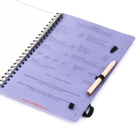 Carnet impermeabil BCB A5 CD454 - Gri