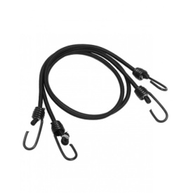 Chingi elastice 6mm cu carlige - Negru