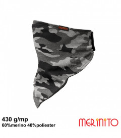 Esarfa triunghiulara Merinito Double Mesh - Urban