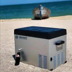 Frigider auto cu compresor smart cooler 50L , 12/24 V , cu display LCD si bluetooth