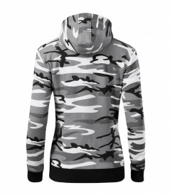 Hanorac camo zipper pentru dama - Urban