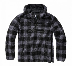 Hanorac Teddyfleece worker - Gri negru