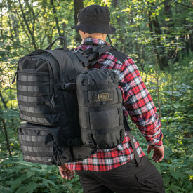 Husa de compresie pentru sac de dormit mediu M-Tac - Negru