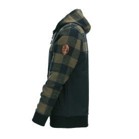 Jacheta Lumbershell - Oliv negru