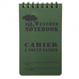 Notebook Fosco rezistent la apa