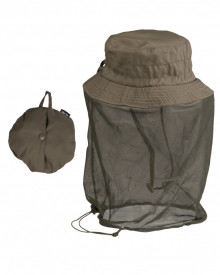 Palarie boonie cu plasa - Oliv