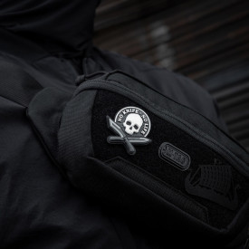 Patch M-tac No Knife - No Life 3D PVC - Negru