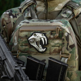 Patch M-Tac Old Tiger full Color - Alb