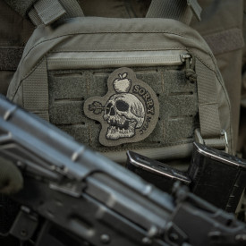 Patch M-Tac SORRY brodat - Oliv