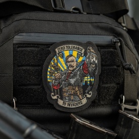 Patch M-Tac Zero Tolerance brodat - Negru