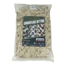 Plasa camuflaj cu sustinere 3 x 3 M - Desert