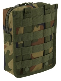 Pouch Brandit Molle Cross - Woodland