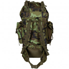 Rucsac BW Combat MOLLE 65 l cu tija de aluminiu - M95 CZ camo